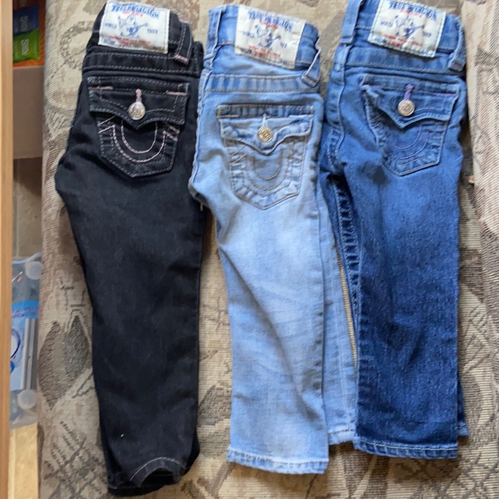 Toddler girl true religion jeans